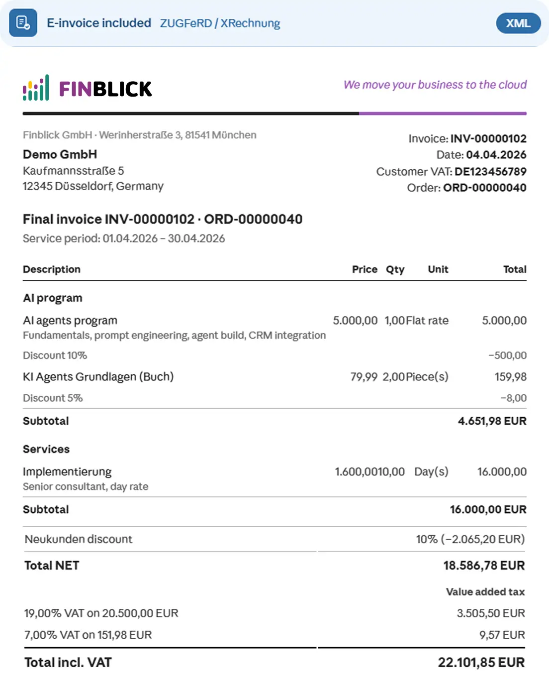 Invoices Document